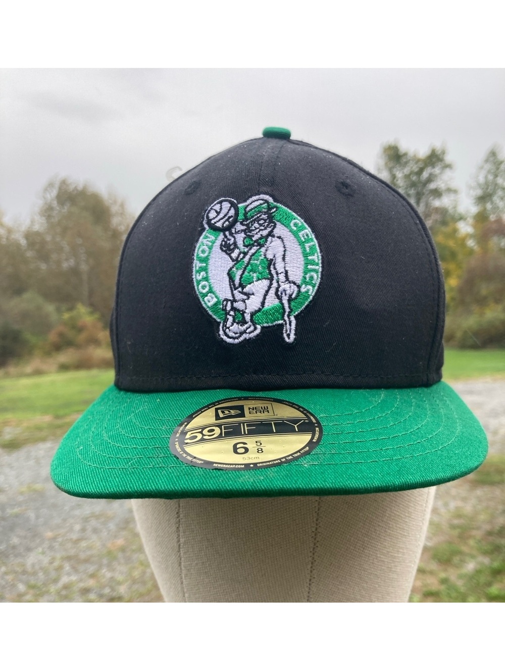 Boston Celtics New Era 59FIFTY 6 5/8 Youth Small Adult HWC Fitted Hat